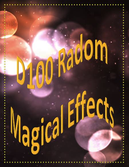 Taming the Wild: Mastering Random Magical Effects